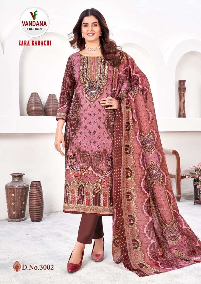 VANDANA FASHION ZARA KARACHI VOL 3