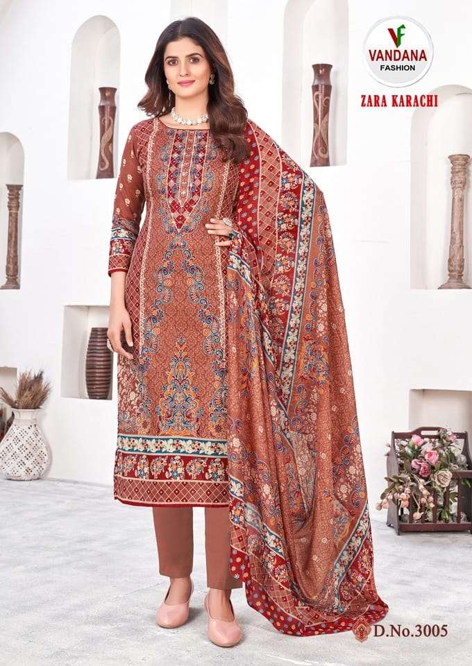 VANDANA FASHION ZARA KARACHI VOL 3