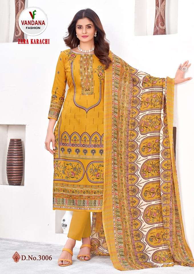 VANDANA FASHION ZARA KARACHI VOL 3
