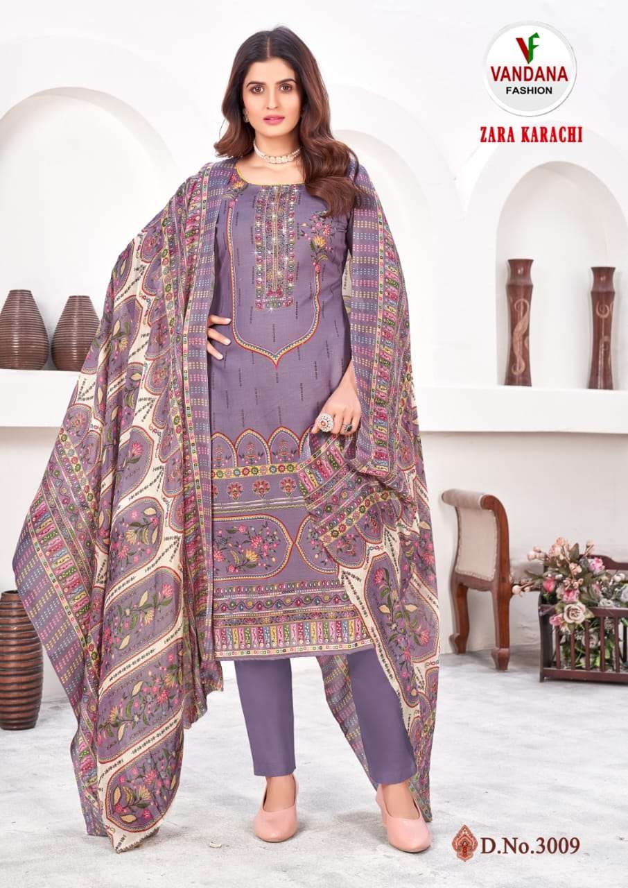 VANDANA FASHION ZARA KARACHI VOL 3