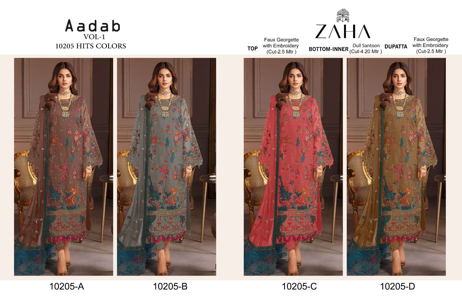ZAHA AADAB VOL 1 D NO 10205