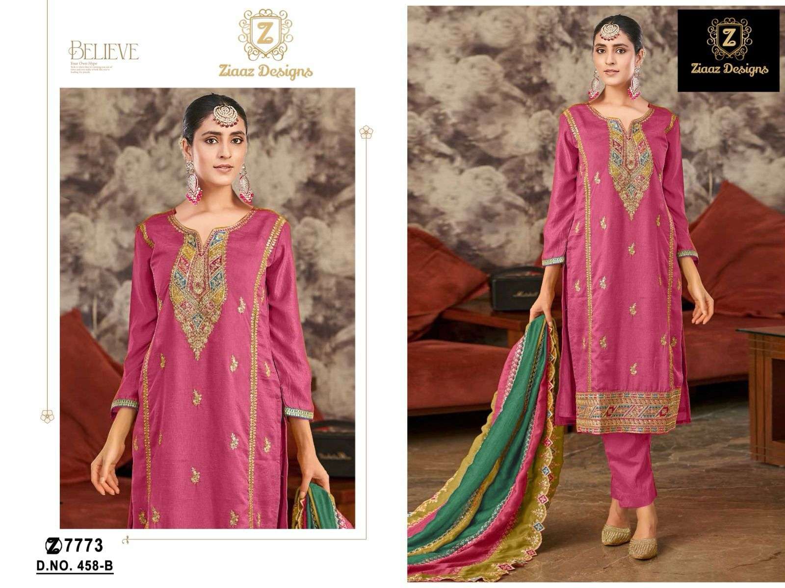 ZIAAZ DESIGNS CODE 458 