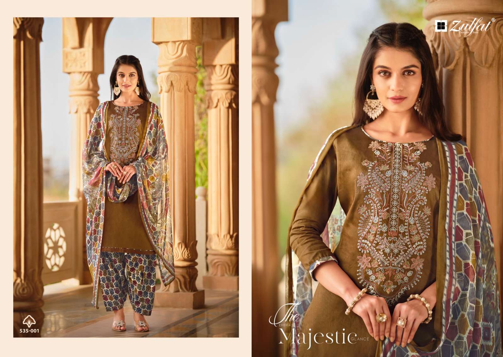 ZULFAT DESIGNER SUITS ASHNOOR 