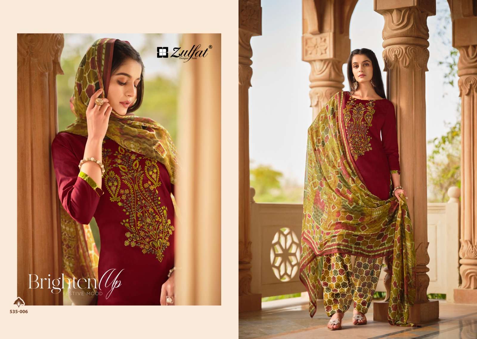 ZULFAT DESIGNER SUITS ASHNOOR 