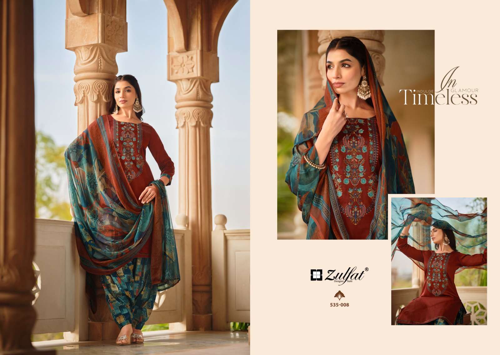 ZULFAT DESIGNER SUITS ASHNOOR 