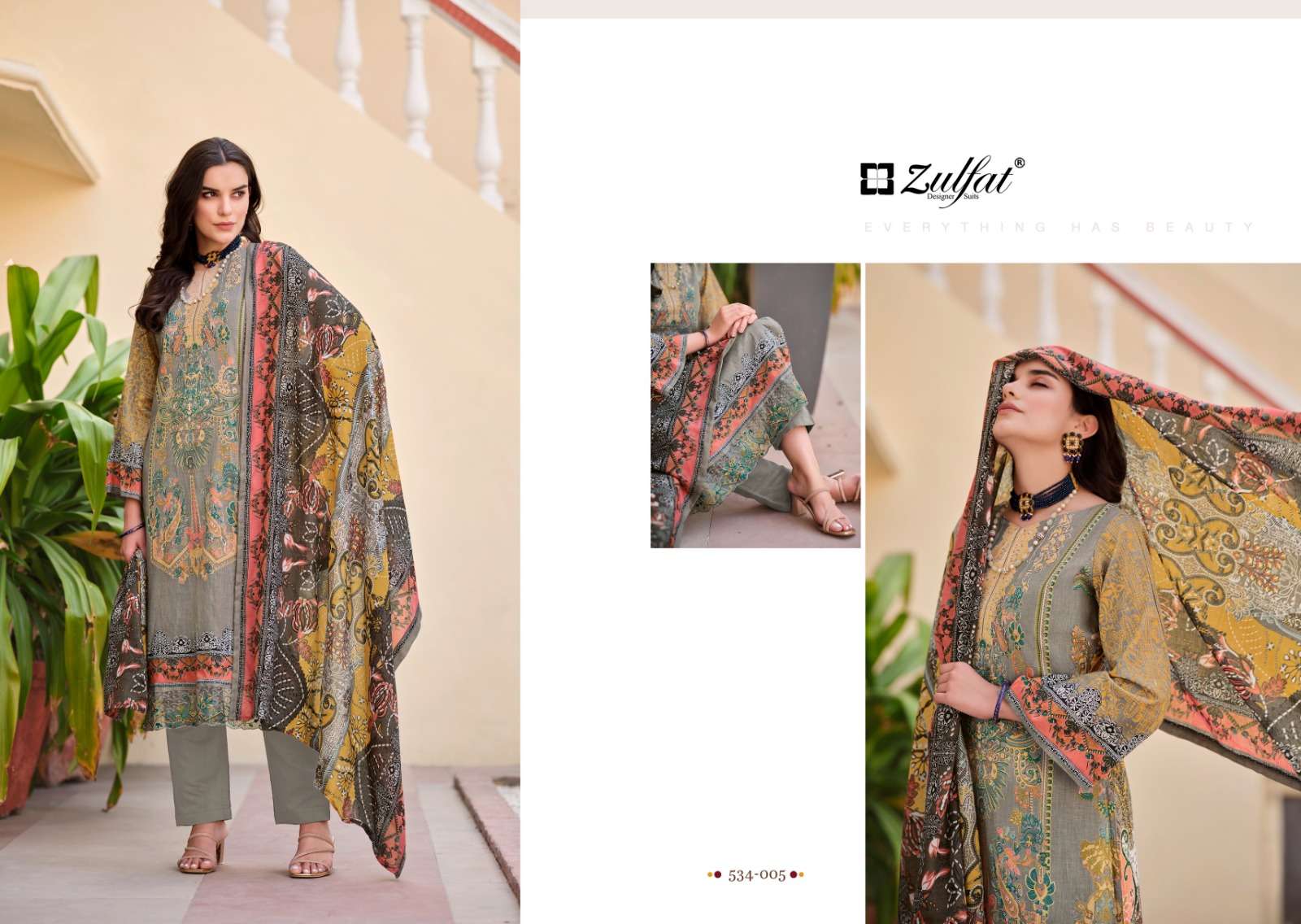 ZULFAT DESIGNER SUITS GULREZ