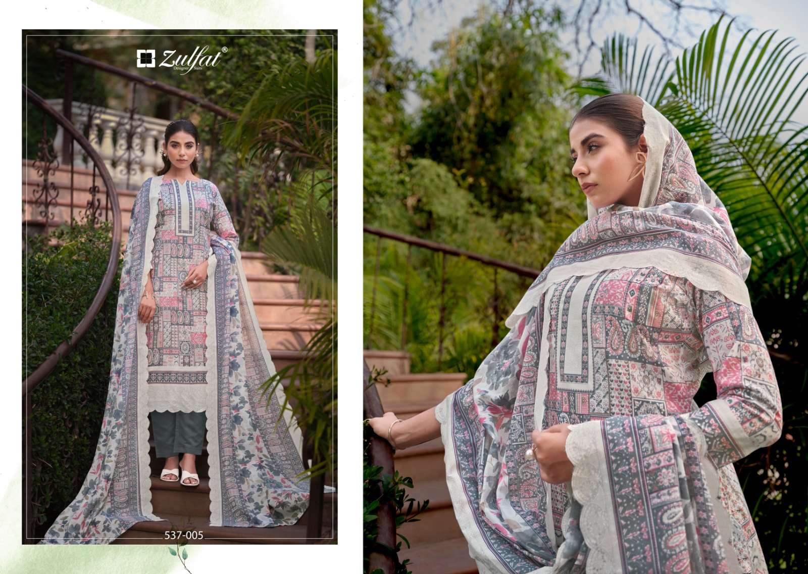 ZULFAT DESIGNER SUITS MARYAM VOL 2 