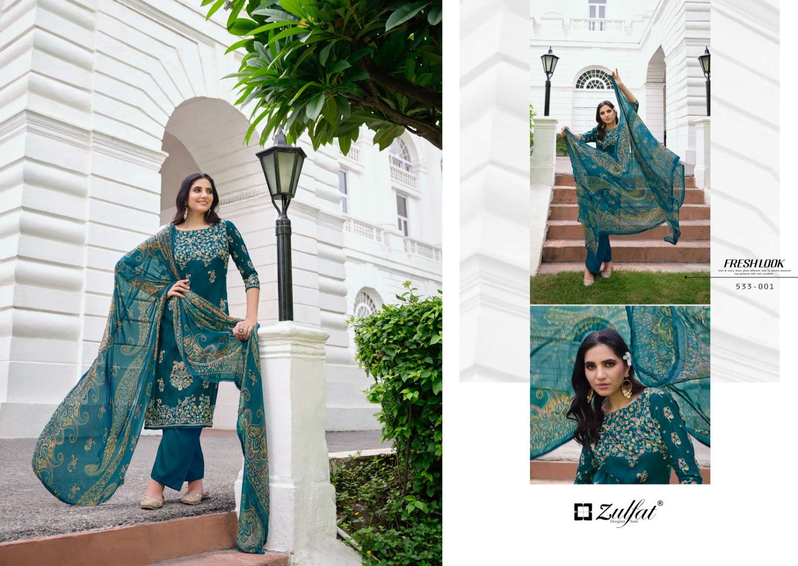 ZULFAT DESIGNER SUITS SAHELI