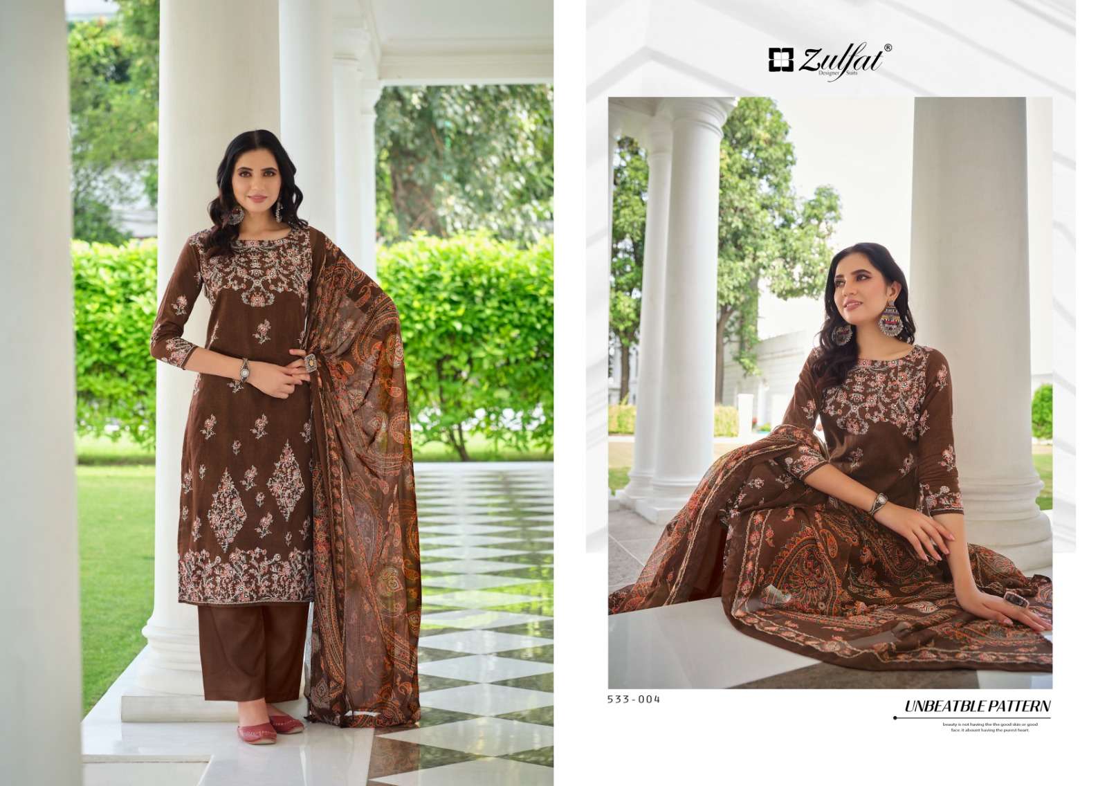 ZULFAT DESIGNER SUITS SAHELI