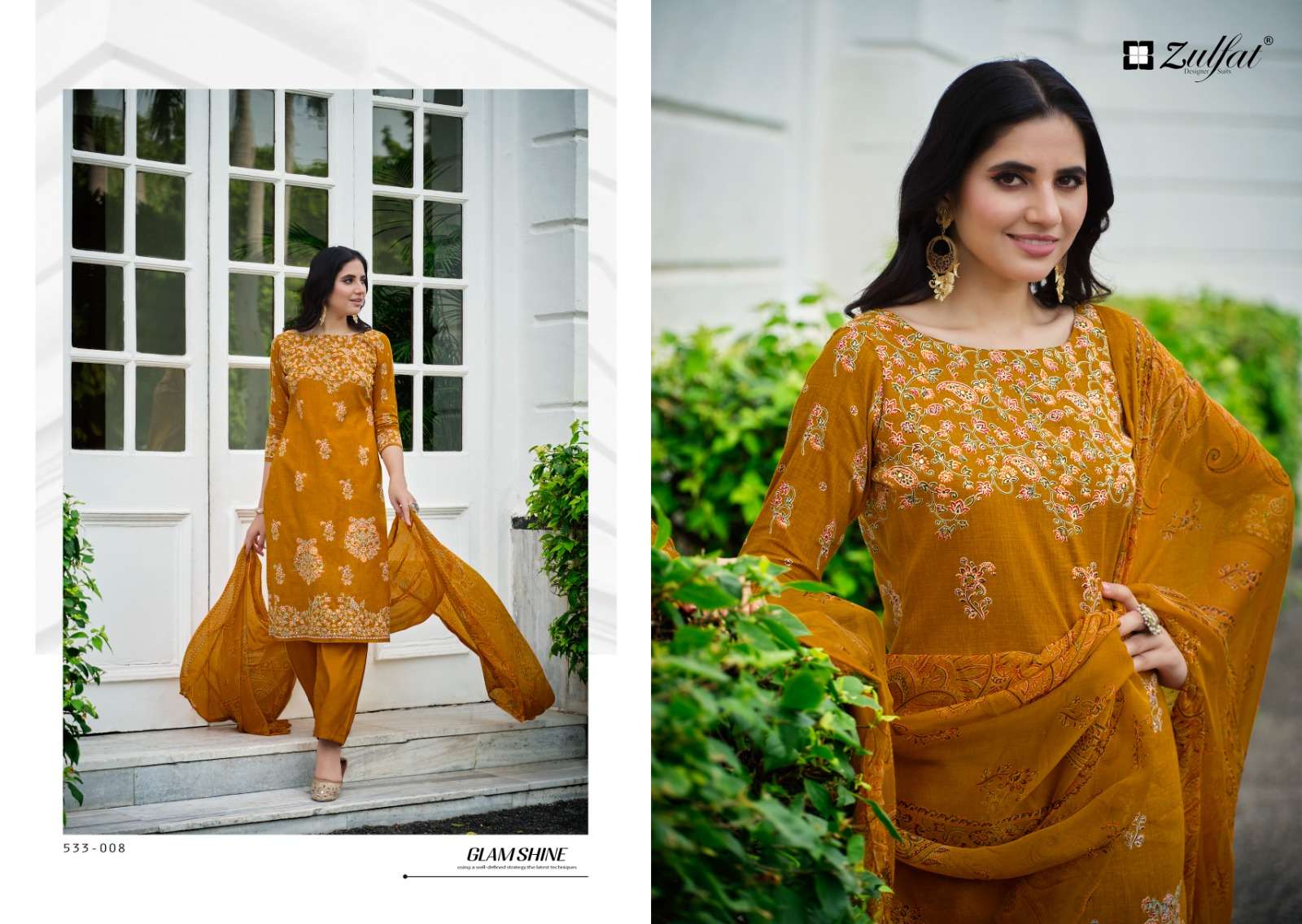 ZULFAT DESIGNER SUITS SAHELI