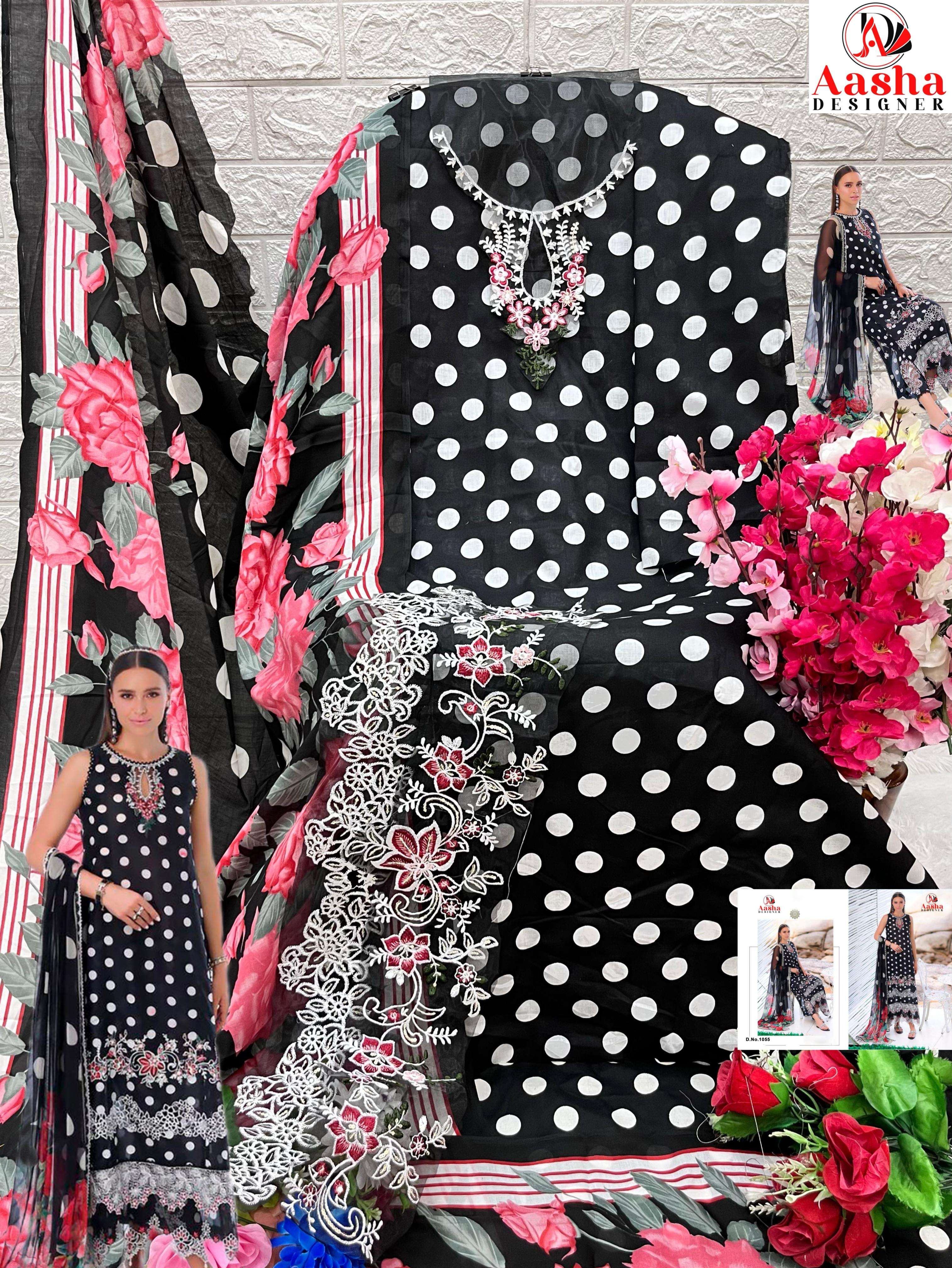 AASHA DESIGNER D NO 1054 AND 1055 
