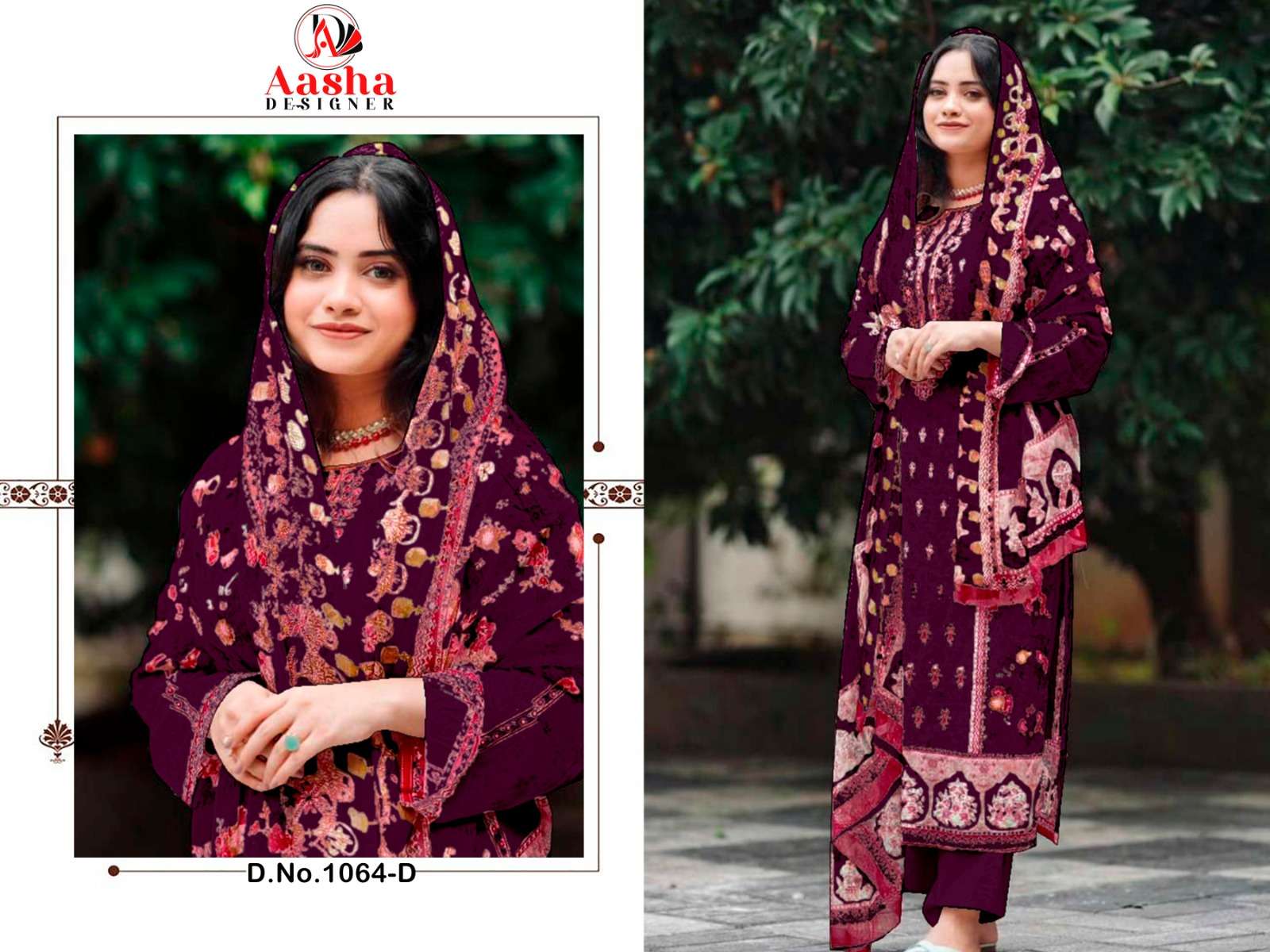 AASHA DESIGNER HARSHA VOL 5 