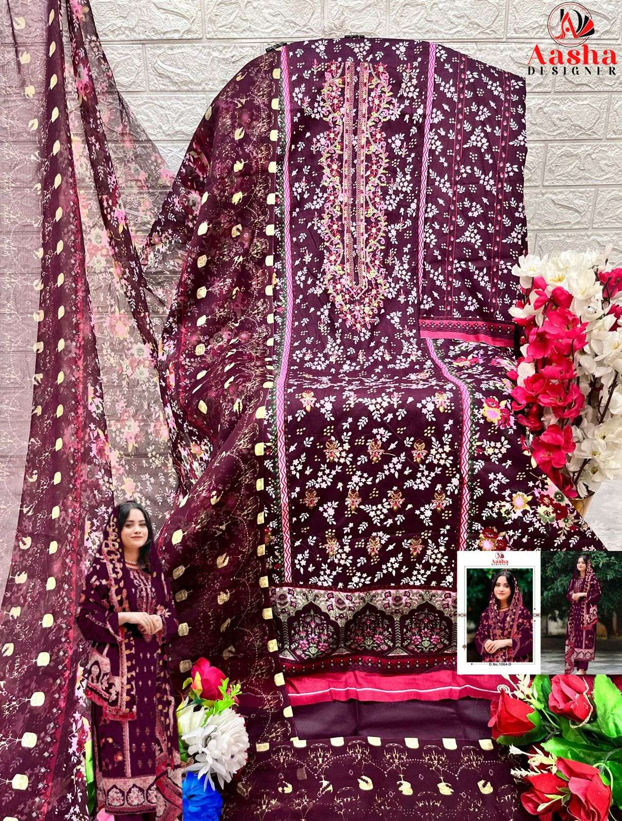 AASHA DESIGNER HARSHA VOL 5 