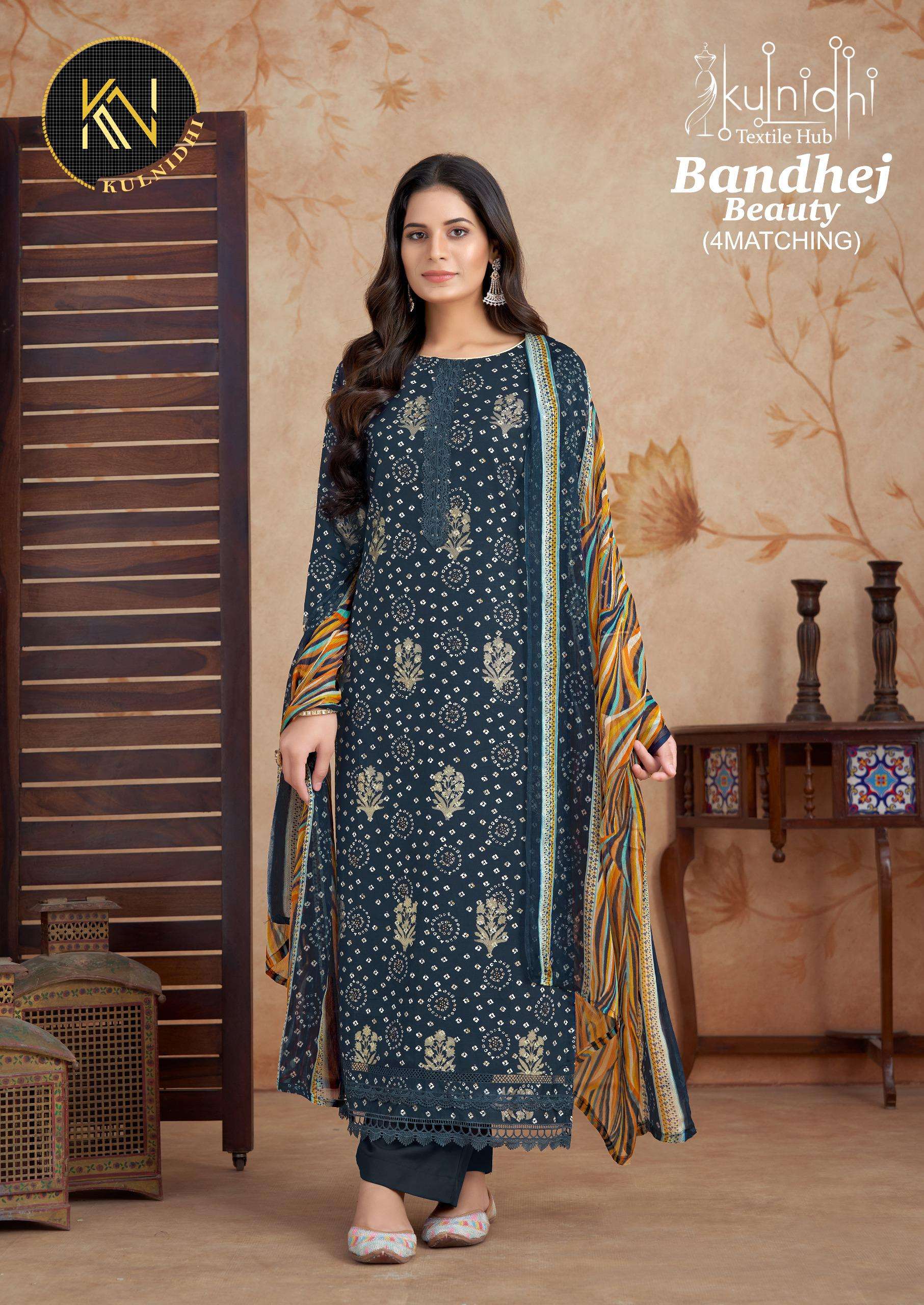 ALOK SUITS  KULNIDHI BANDHEJ