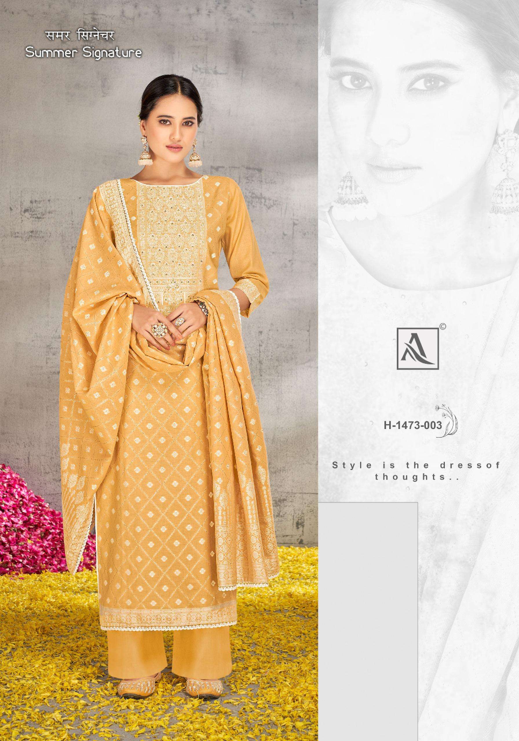 ALOK SUITS SUMMER SIGNATURE