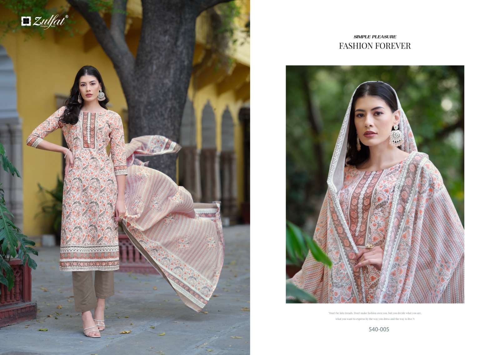 ZULFAT DESIGNER SUITS FARHANA VOL 3 