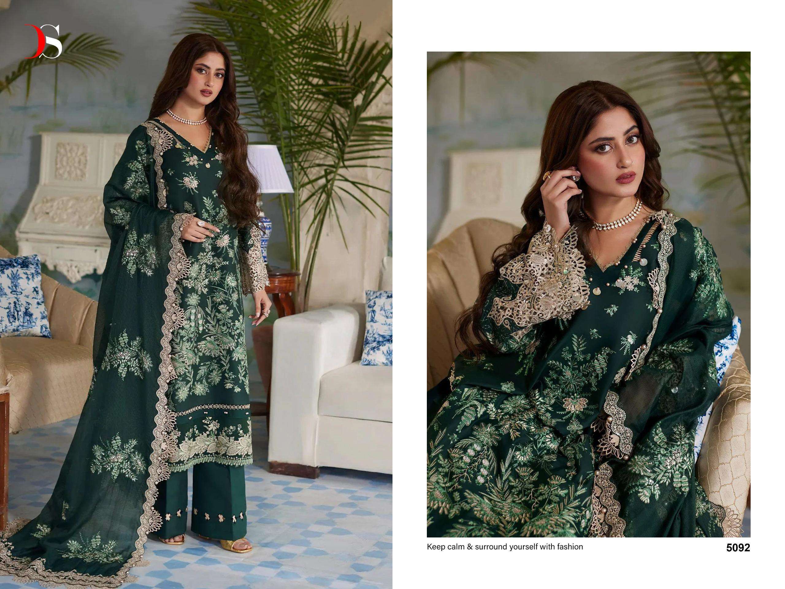 DEEPSY SUITS MARIA B EMBROIDERED LAWN 24