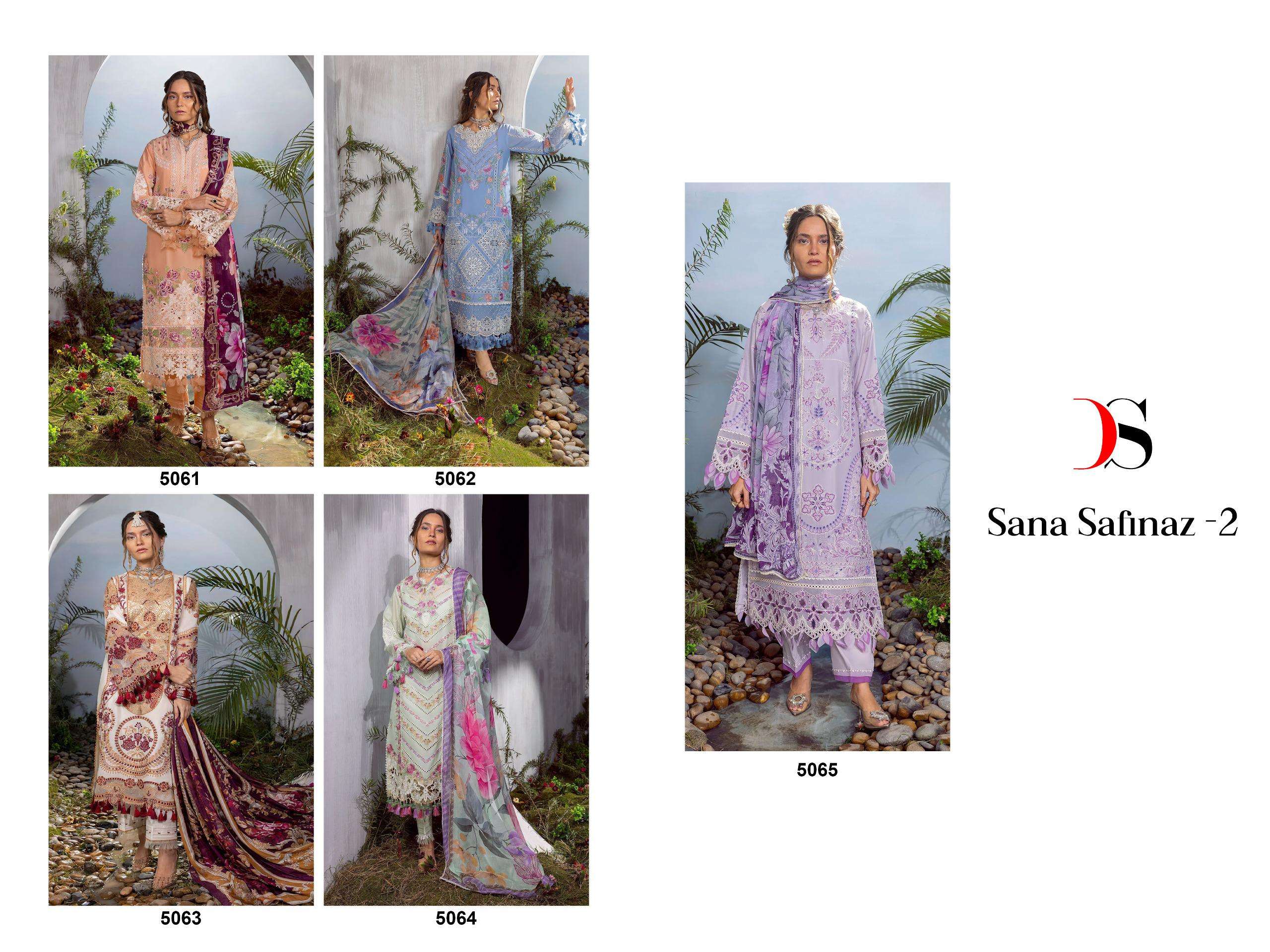 DEEPSY SUITS SANA SAFINAZ LAWN 24 VOL 2
