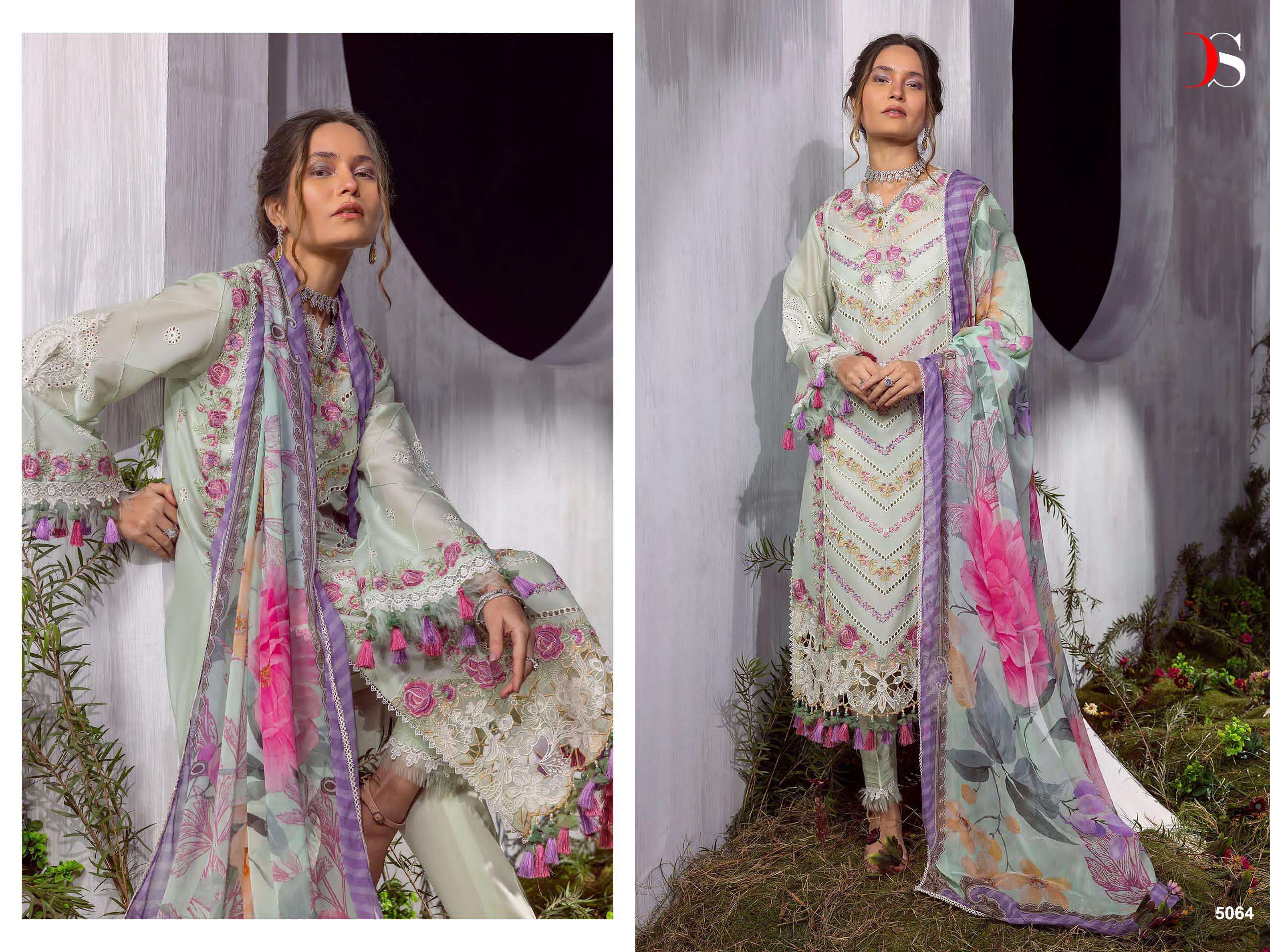 DEEPSY SUITS SANA SAFINAZ LAWN 24 VOL 2