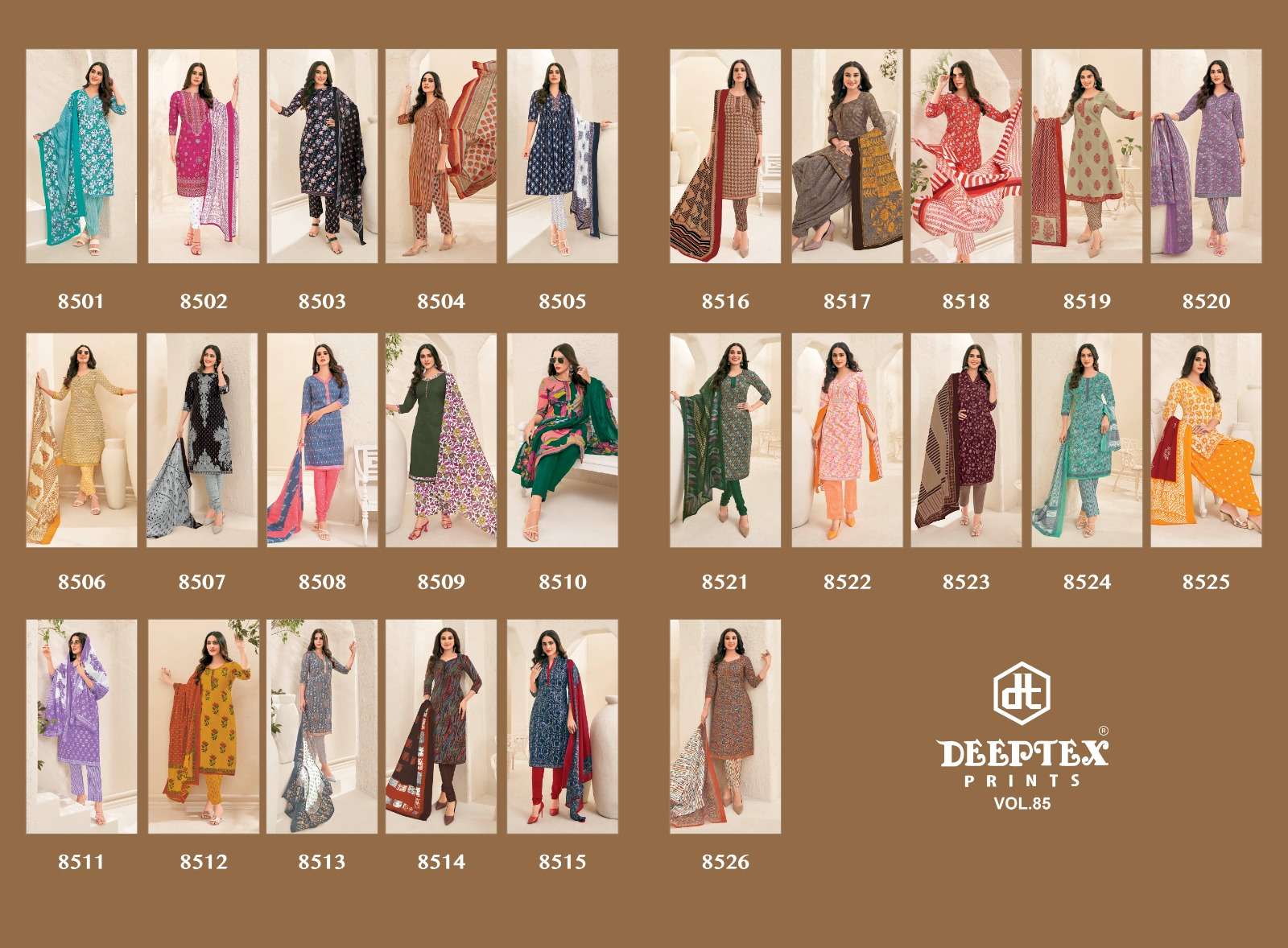 DEEPTEX PRINTS MISS INDIA VOL 85