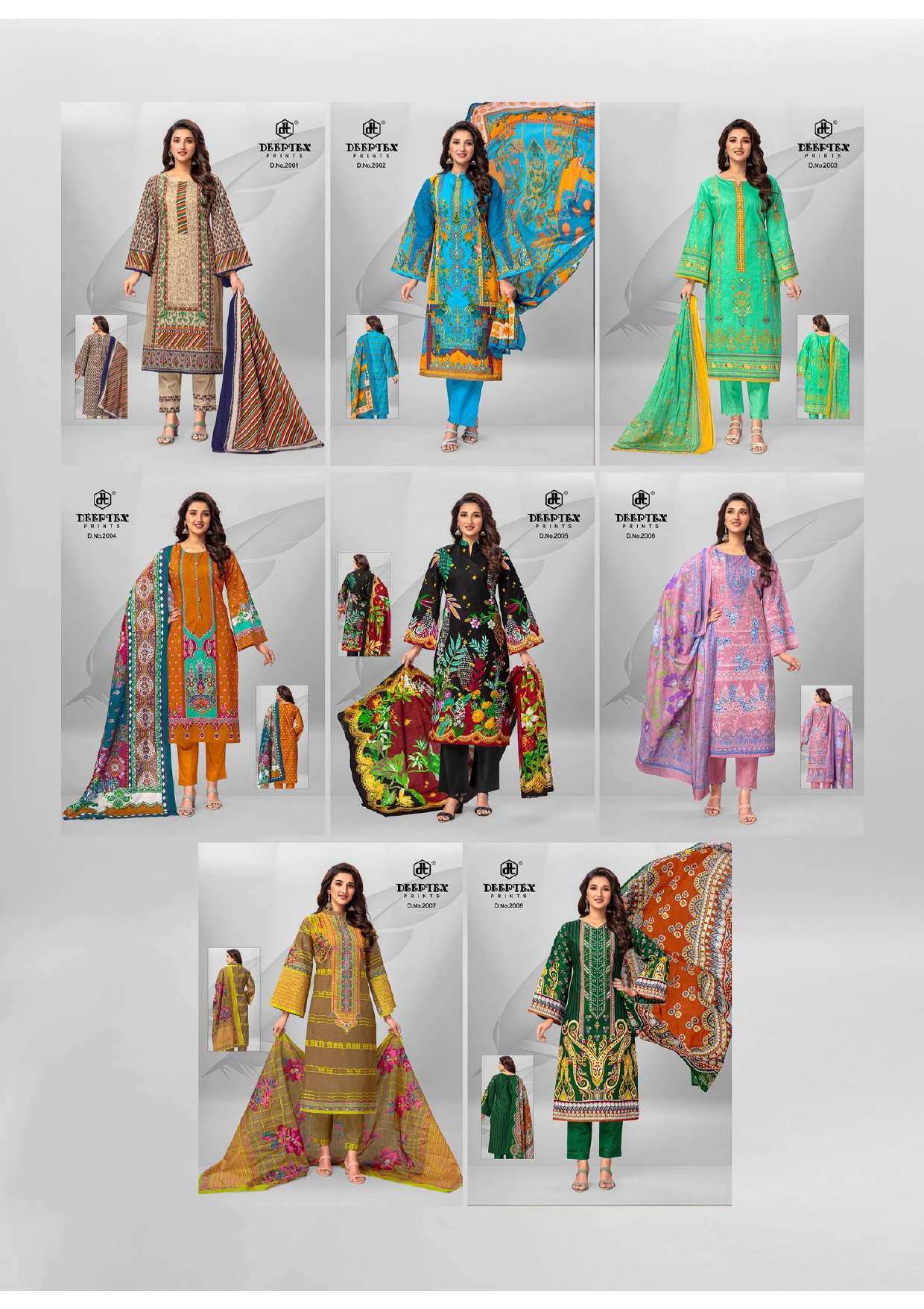 DEEPTEX PRINTS ROOHI ZARA VOL 2 