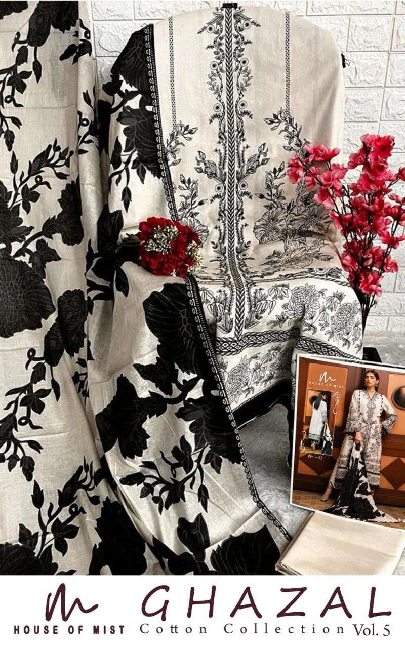 HOUSE OF MIST GHAZAL COTTON COLLECTION VOL 5