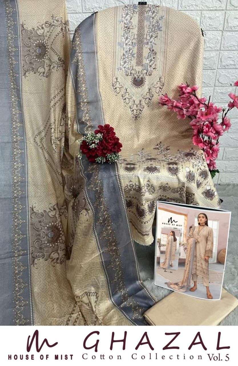 HOUSE OF MIST GHAZAL COTTON COLLECTION VOL 5