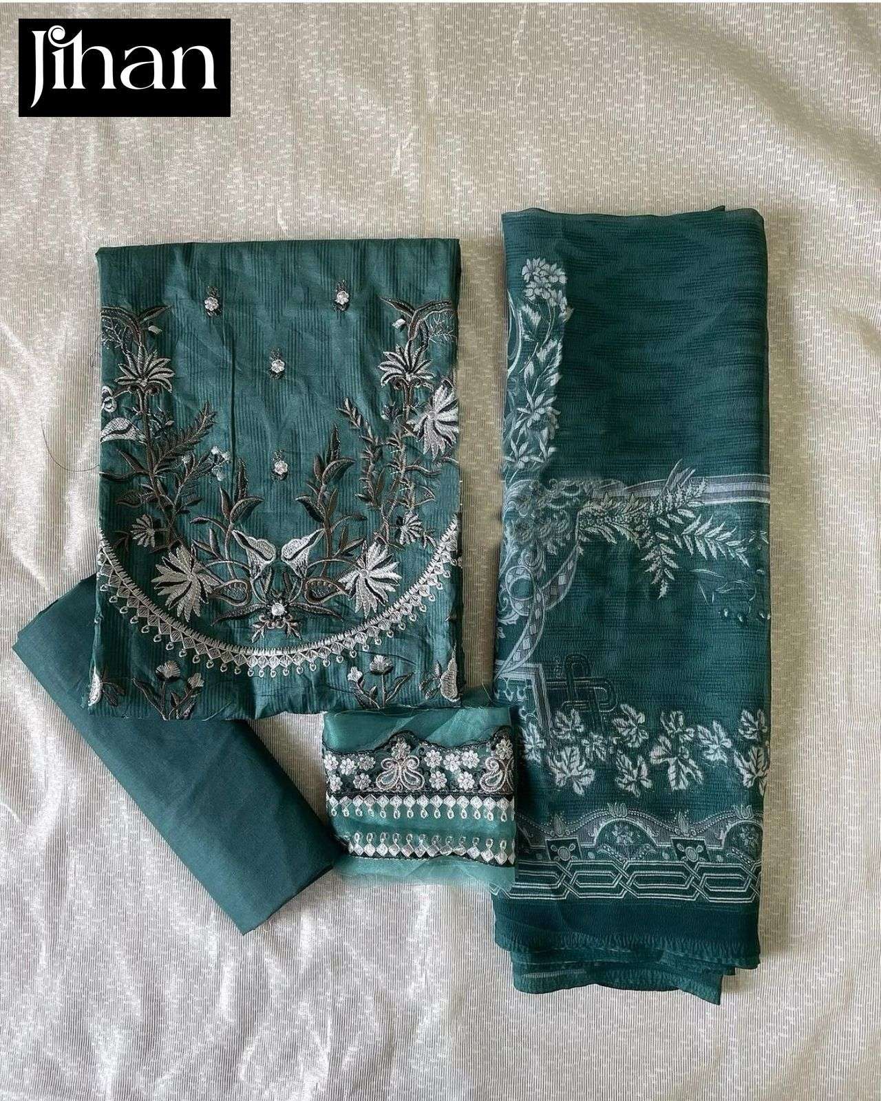 JIHAN CHEVRON LUXURY LAWN COLLECTION VOL 3
