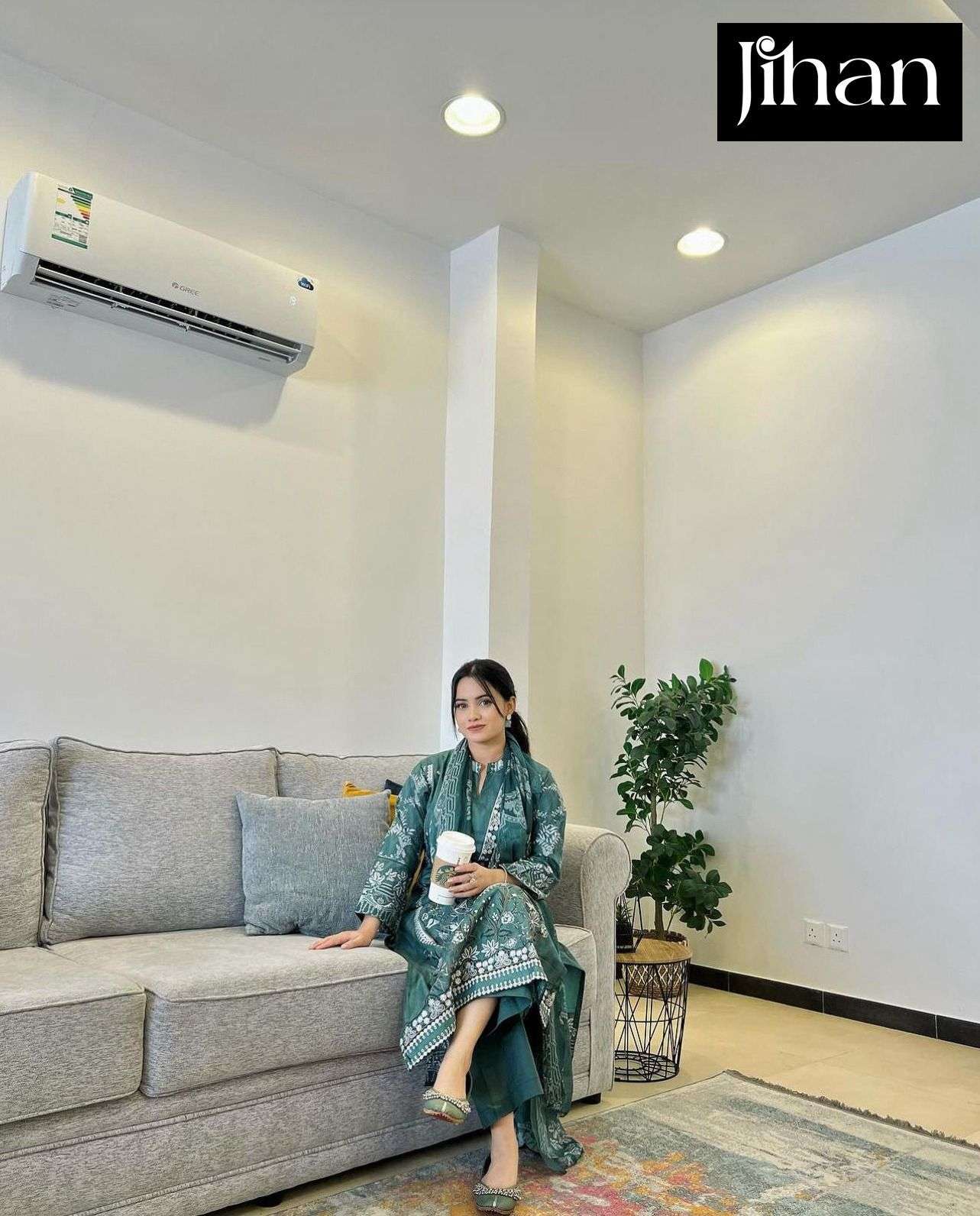 JIHAN CHEVRON LUXURY LAWN COLLECTION VOL 3