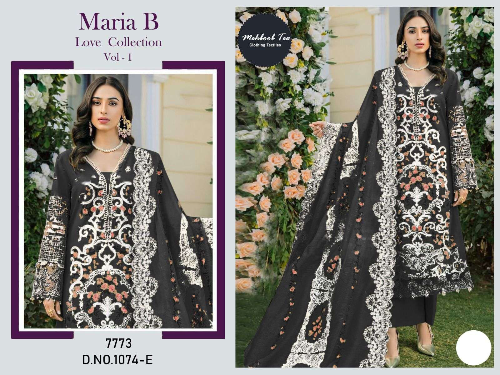 MEHBOOB TEX MARIA B LOVE COLLECTION 