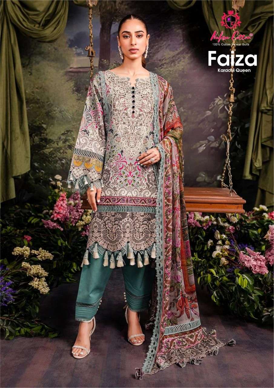 NAFISA COTTON FAIZA KARACHI QUEEN VOL 8
