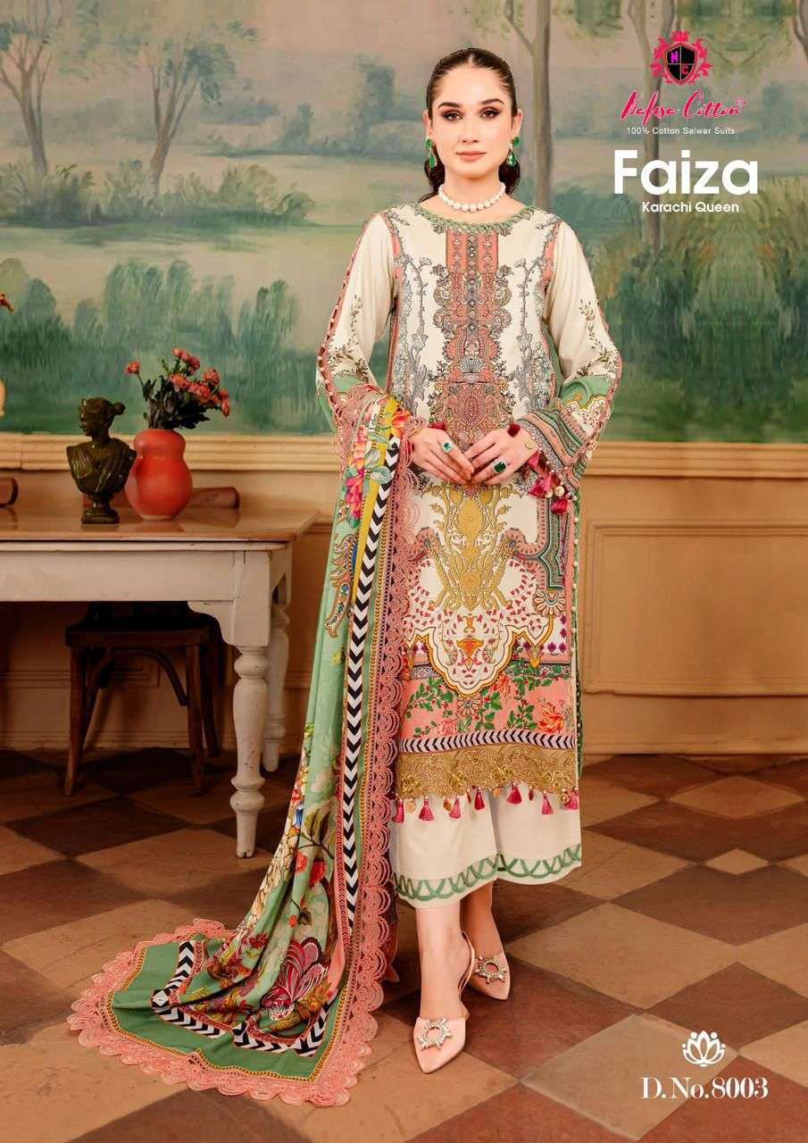 NAFISA COTTON FAIZA KARACHI QUEEN VOL 8