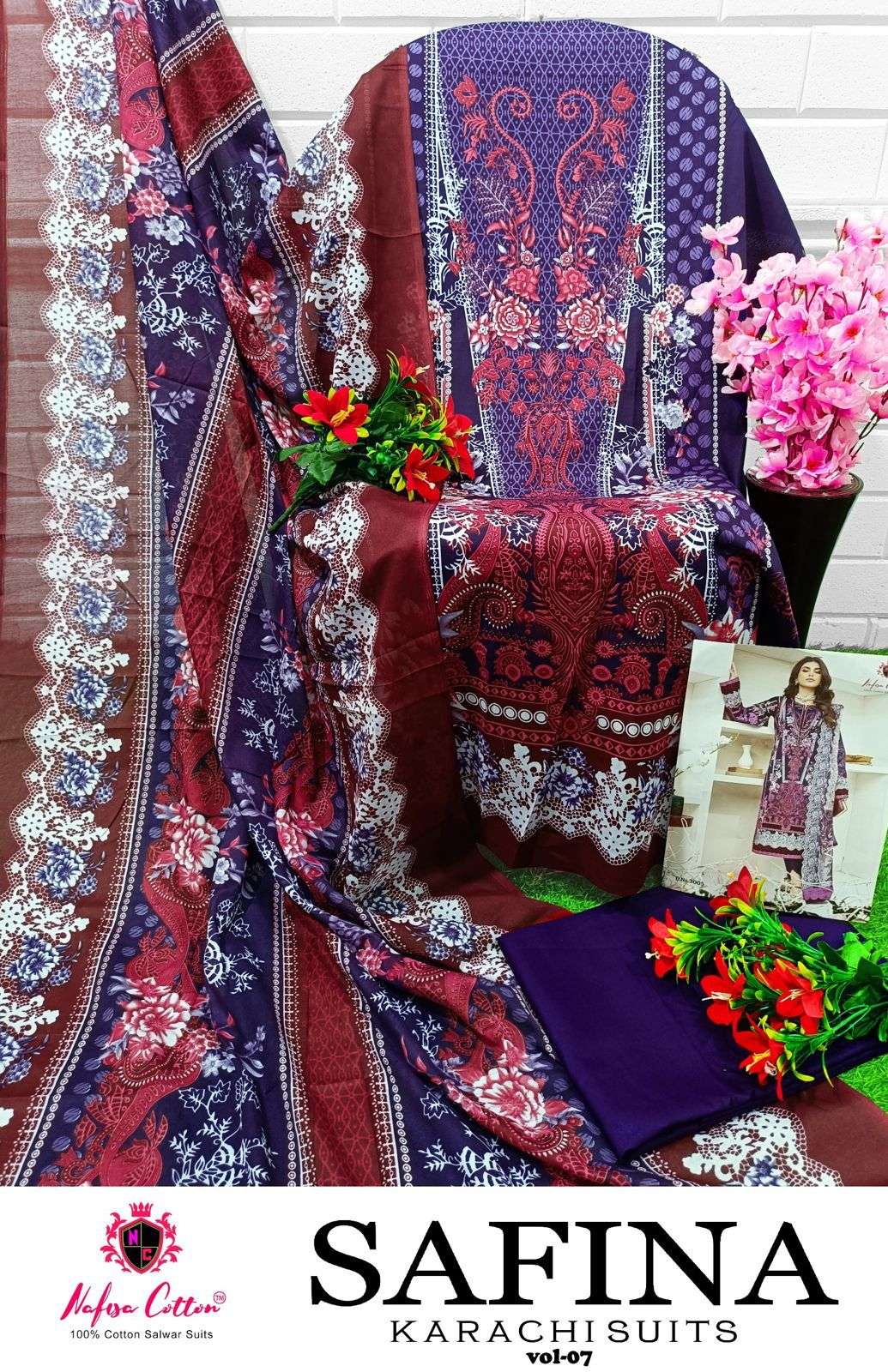 NAFISA COTTON SAFINA VOL 7 