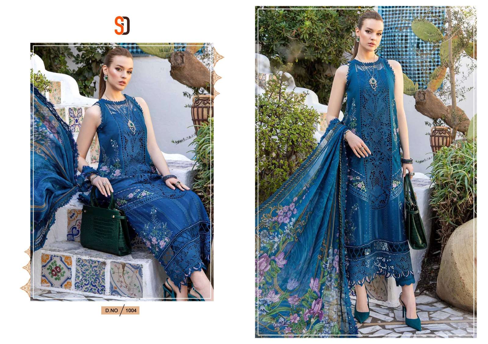SHRADDHA DESIGNER MARIA B LAWN VOL 1 