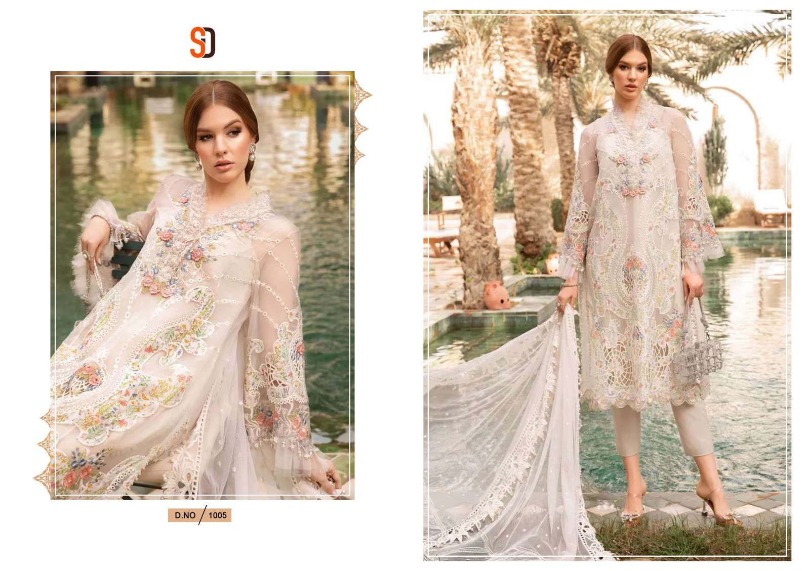 SHRADDHA DESIGNER MARIA B LAWN VOL 1 