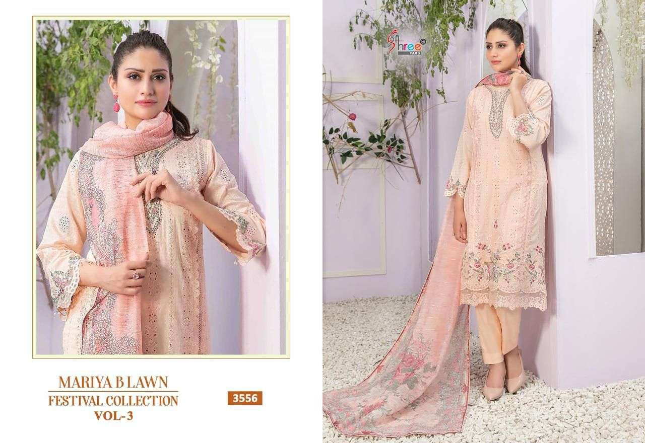 SHREE FABS MARIYA B LAWN FESTIVAL COLLECTION VOL 3 