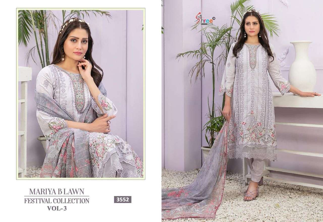 SHREE FABS MARIYA B LAWN FESTIVAL COLLECTION VOL 3 