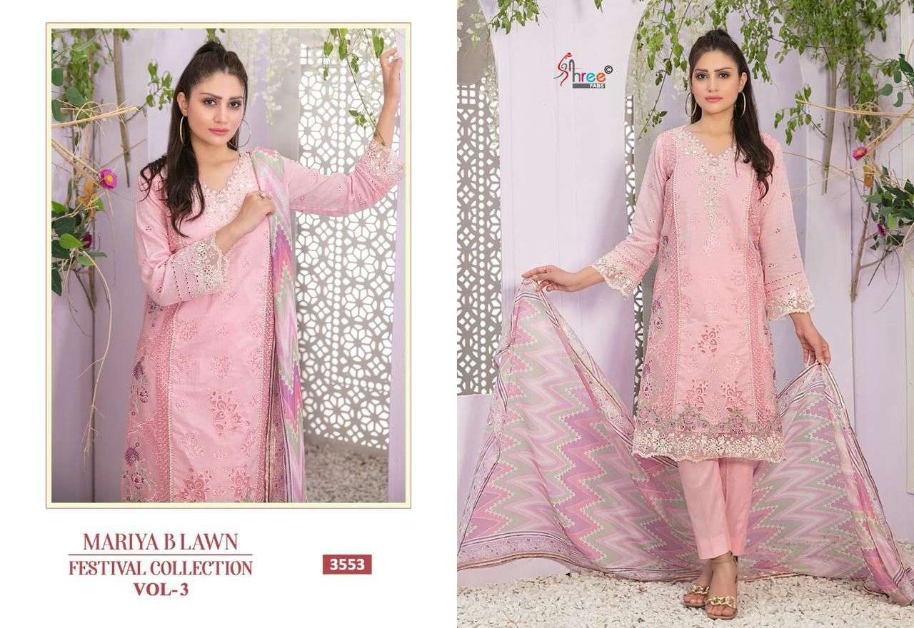 SHREE FABS MARIYA B LAWN FESTIVAL COLLECTION VOL 3 