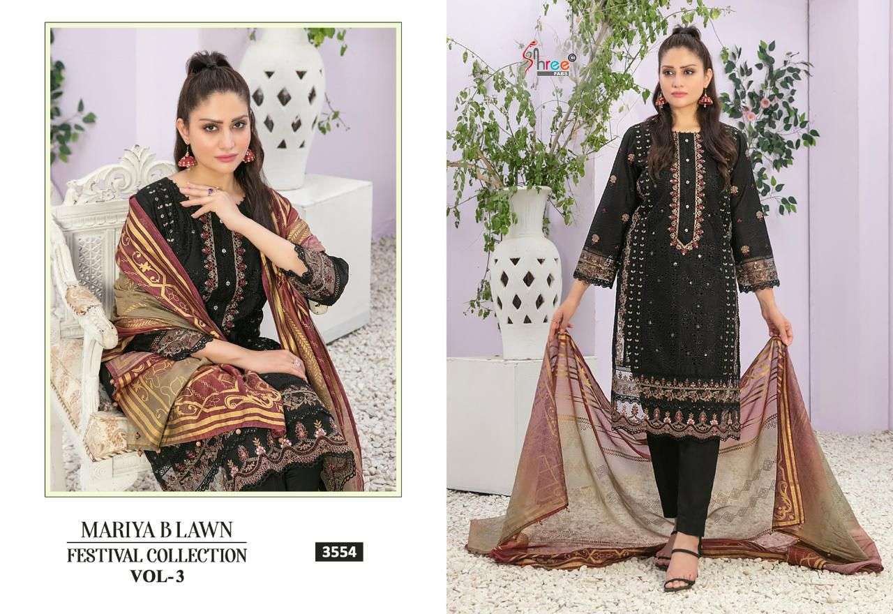 SHREE FABS MARIYA B LAWN FESTIVAL COLLECTION VOL 3 
