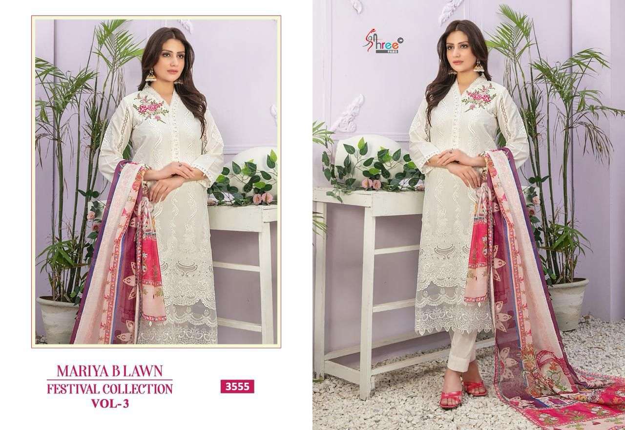 SHREE FABS MARIYA B LAWN FESTIVAL COLLECTION VOL 3 