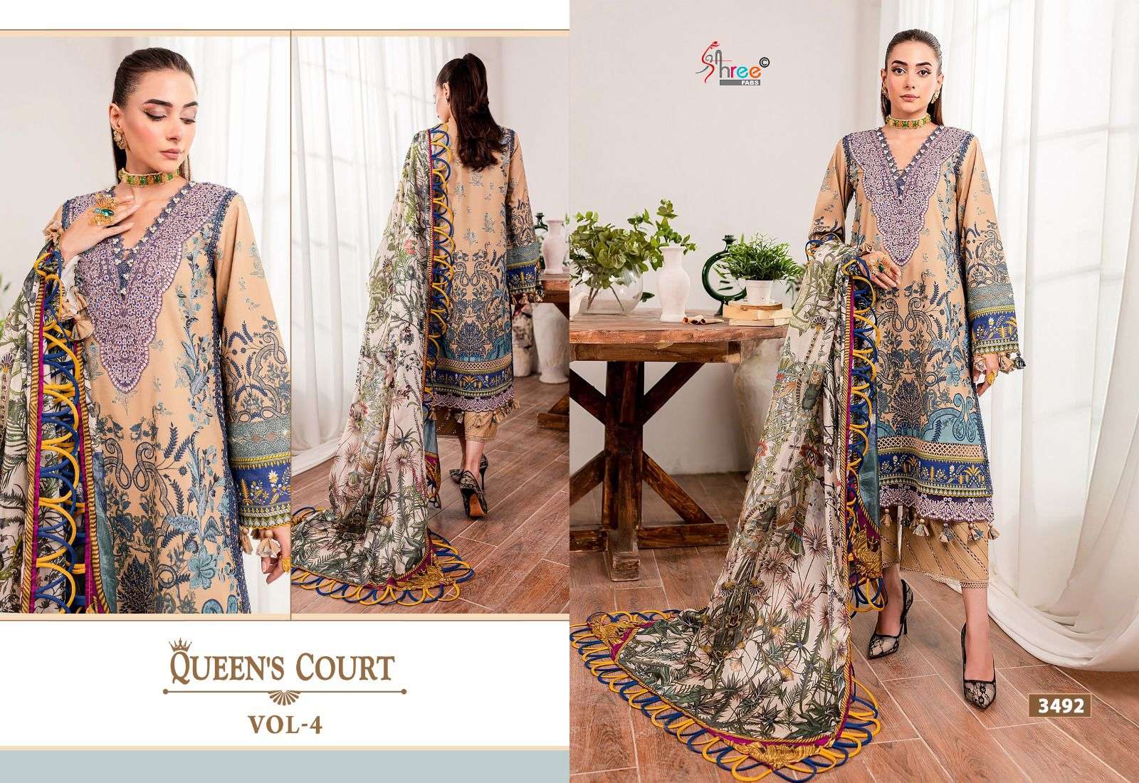 SHREE FABS QUEENS COURT VOL 4