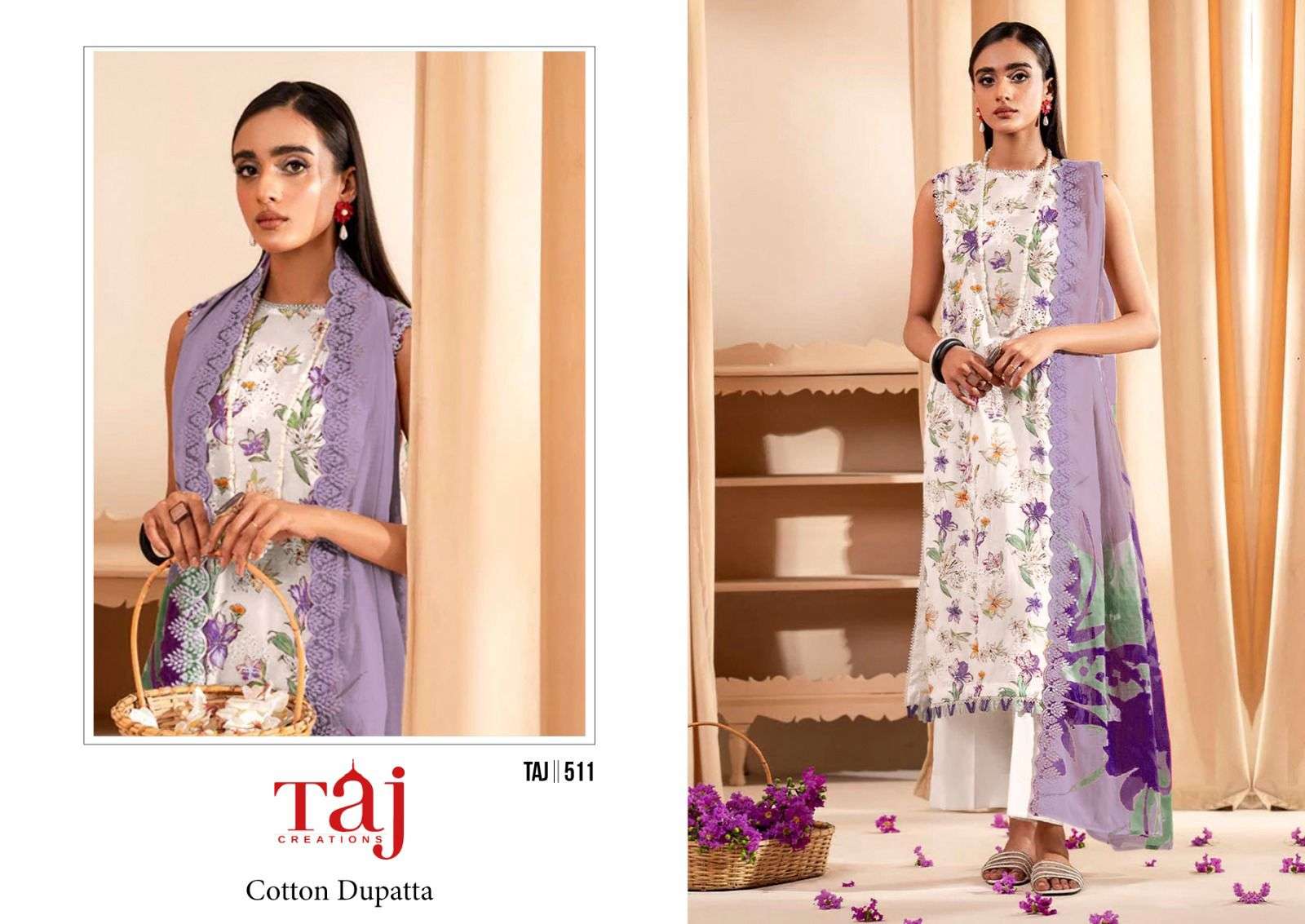 TAJ CREATION D NO 510 & 511 