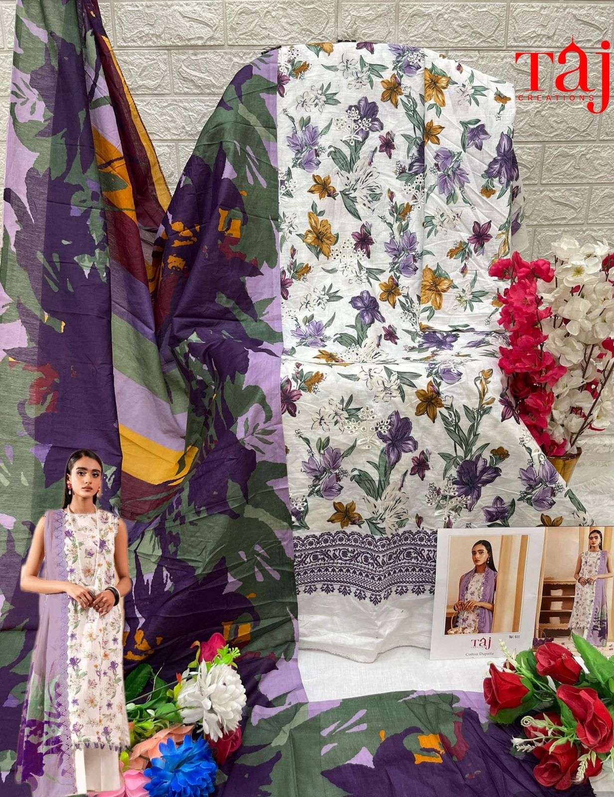 TAJ CREATION D NO 510 & 511 