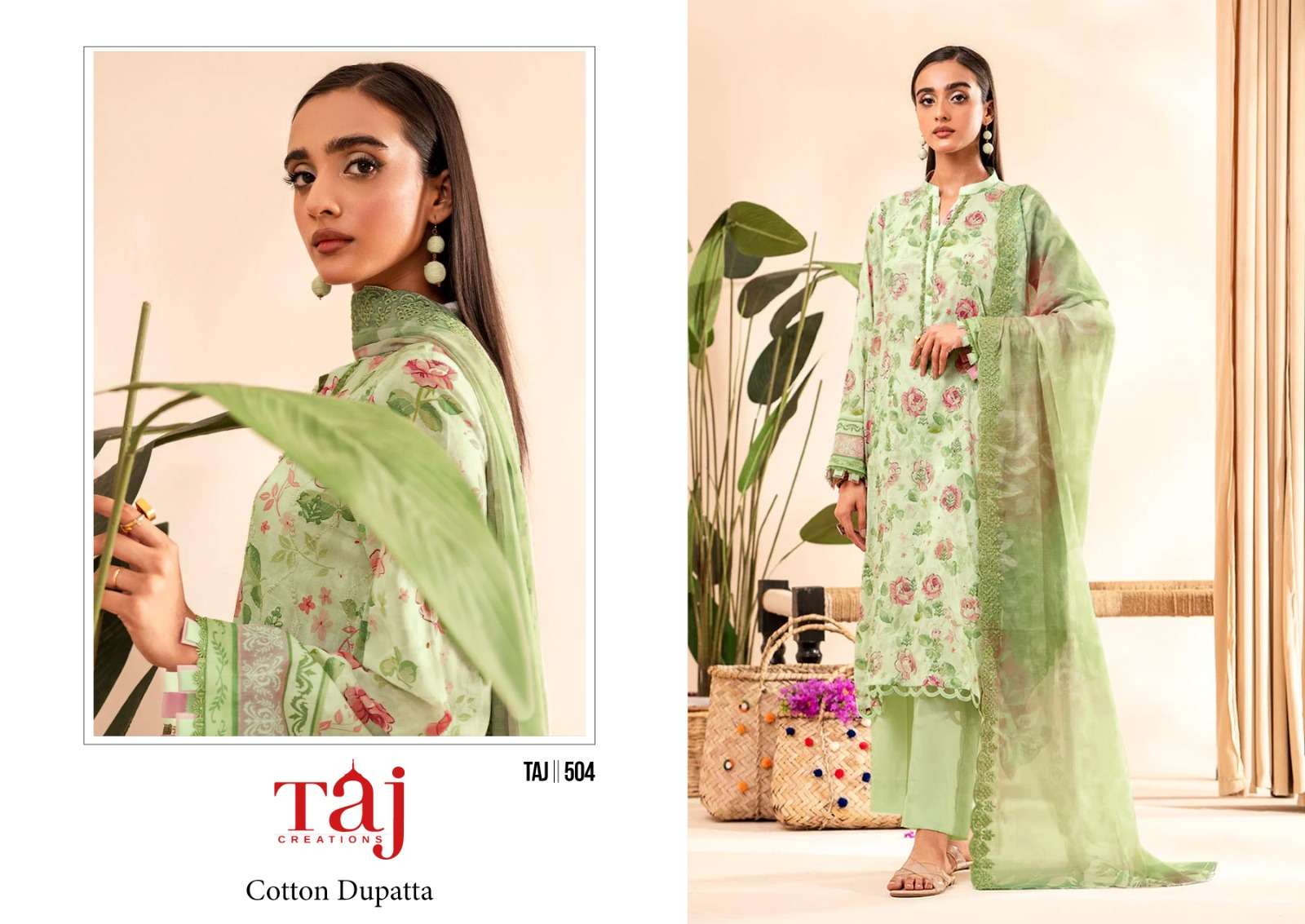 TAJ CREATIONS D NO 504 & 505 