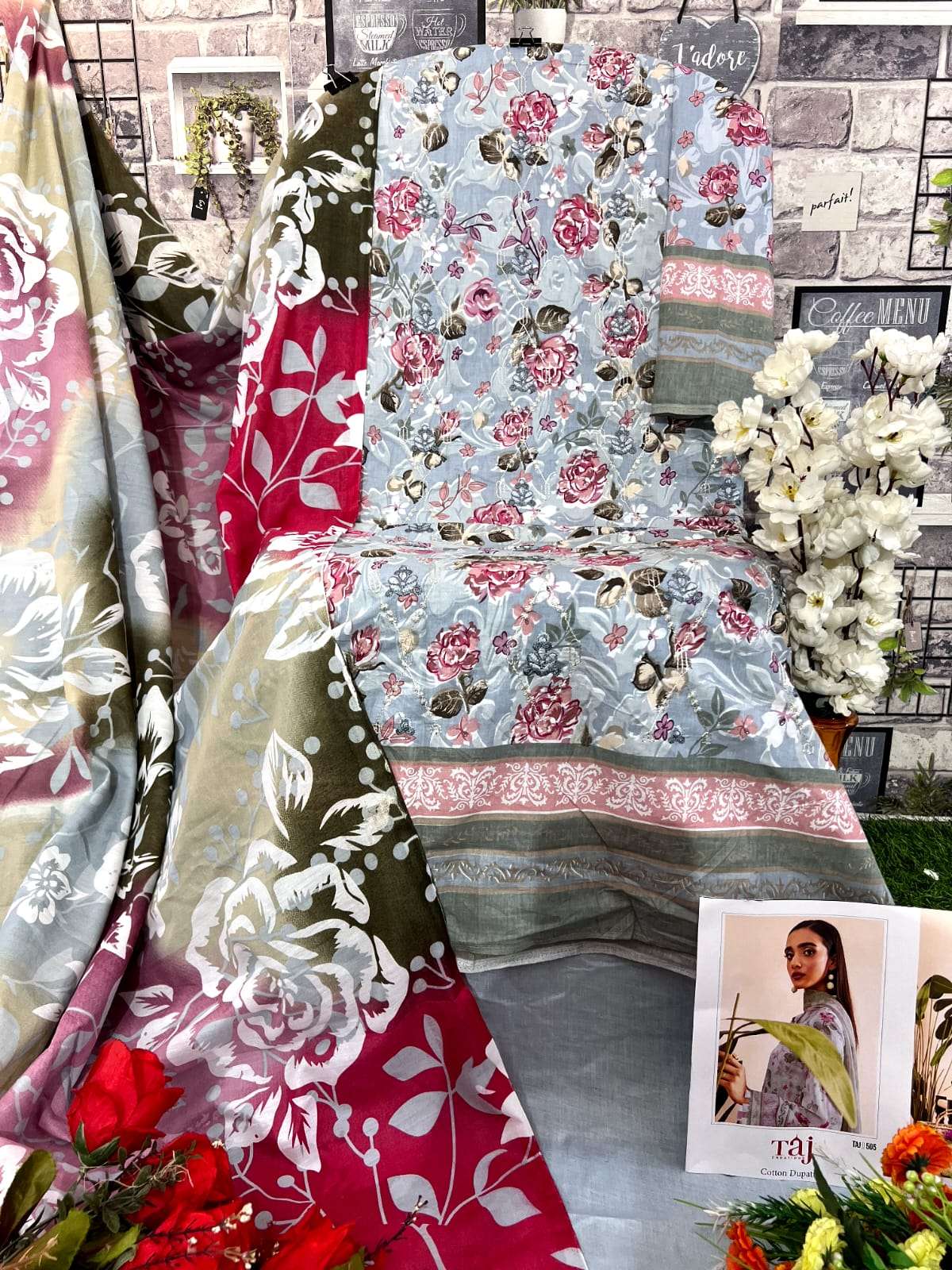 TAJ CREATIONS D NO 504 & 505 