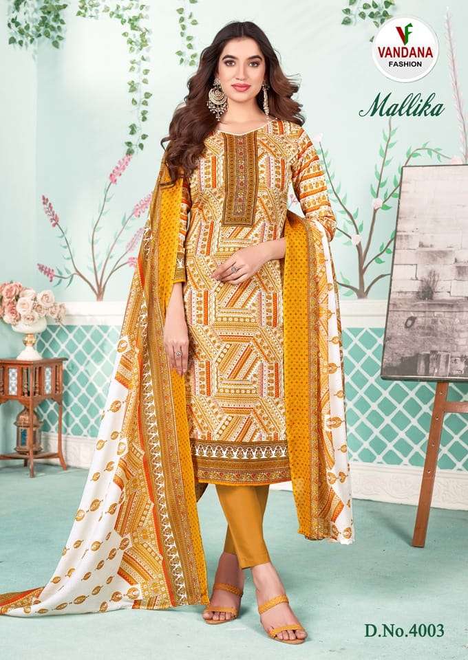 VANDANA FASHION MALLIKA VOL 4 
