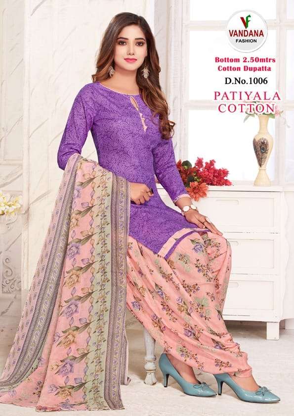 VANDANA FASHION PATIYALA COTTON VOL 1 