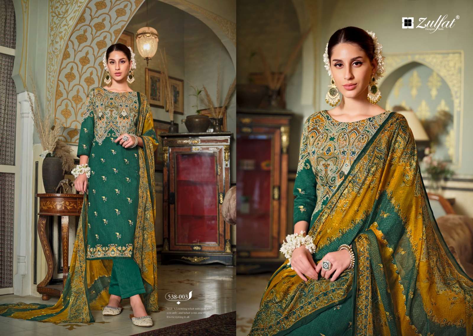 ZULFAT DESIGNER SUITS DILRUBA VOL 2