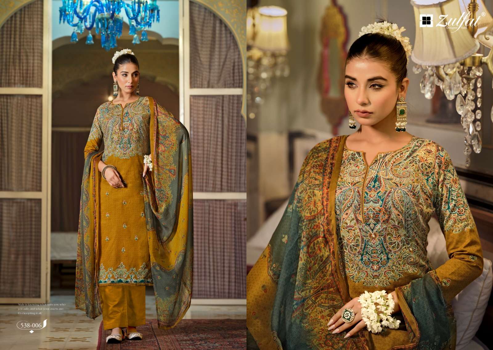 ZULFAT DESIGNER SUITS DILRUBA VOL 2