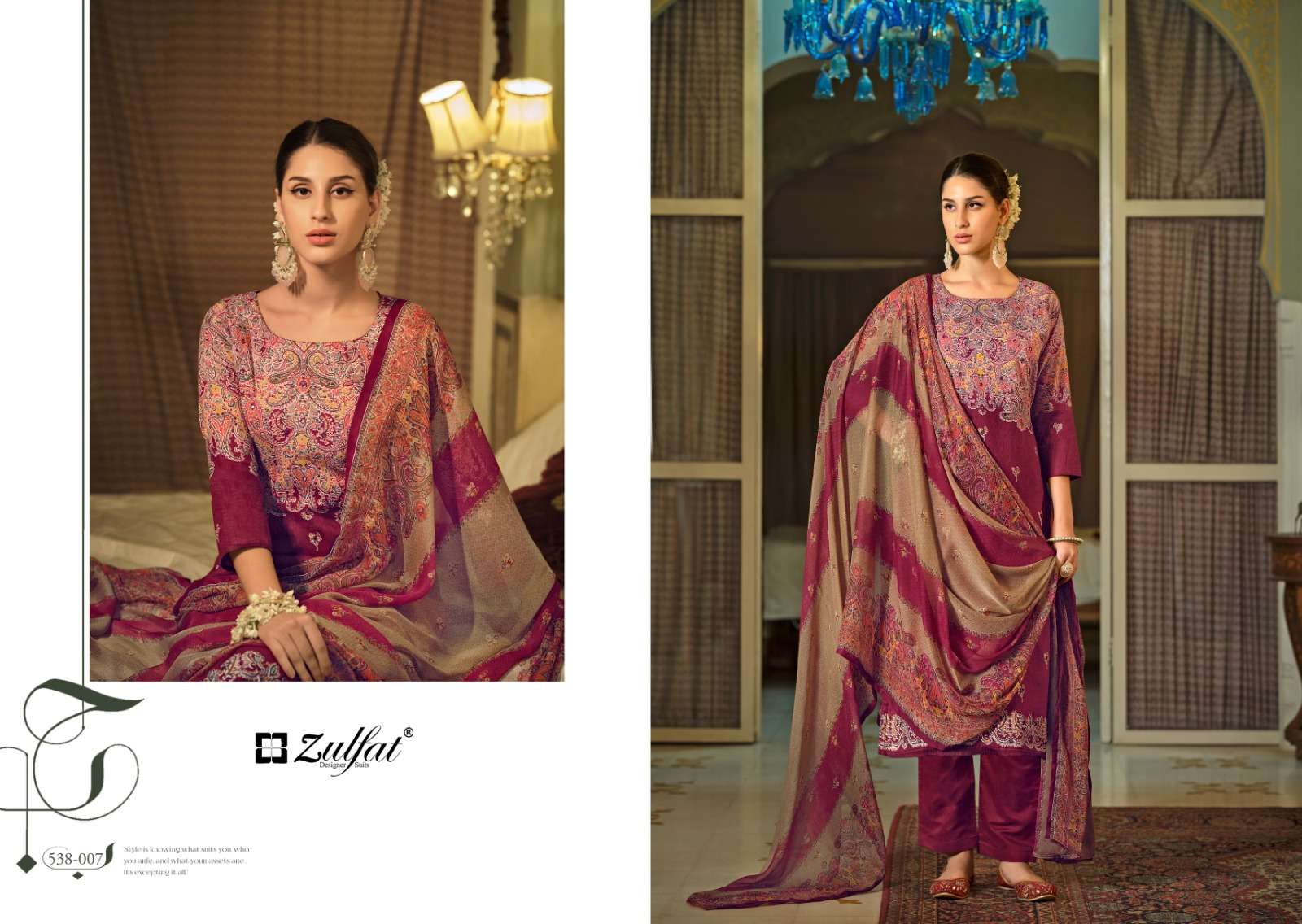 ZULFAT DESIGNER SUITS DILRUBA VOL 2